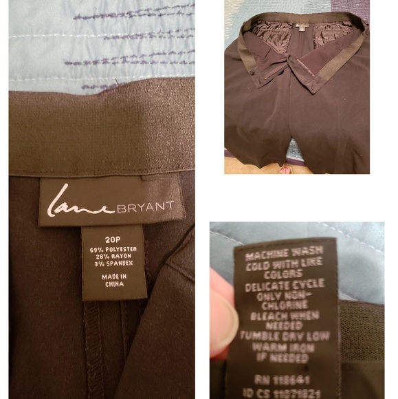 Lane Bryant black trousers pants-Size 20 Petite - Picture 5 of 5